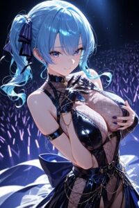 [FC2-PPV-4820430]ステージに立つ青髪アイドル美**【1168P】