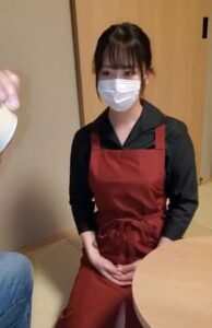 [LAXD-PPV-K6wPP9dazmPEYK0gwH6Hk7g]美乳Gカップを誇る和風カフェ店員…生ハメSEXで淫乱覚醒しパイズリ＆中出し