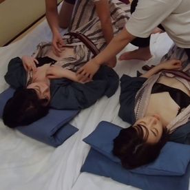 [FC2-PPV-4833862]【不倫乱交】温泉旅行で友人夫婦とパートナースワッピングで乱交　お互いの旦那にハメられながら他人棒で大絶頂【4P】