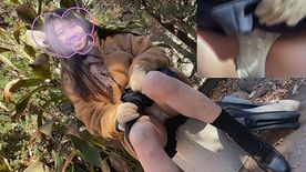 [FC2-PPV-4844807]電車で挑発してきた●●と公園でパンチラ撮影会