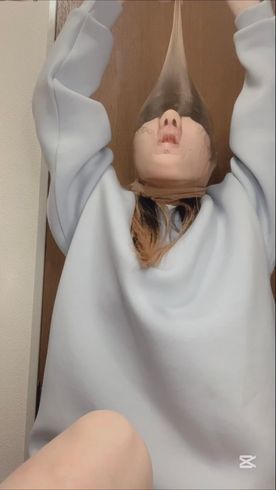 [FC2-PPV-4831974]ストッキング被りで剥き出しになる上唇と歯茎！清楚妻の歪む顔面…