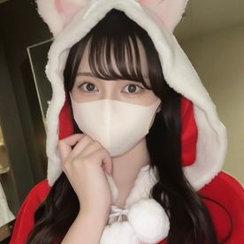 [FC2-PPV-4864621]【期間限定再販】まいちゃんサンタコスで恋人エッチ！こっそり中○しして最後は綺麗なお顔に顔射フィニッシュ！