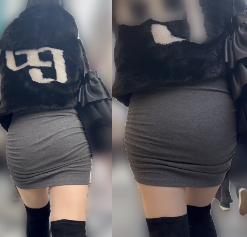 [Gcolle-PPV-1000762]ヒップラインが魅力的なタイトスカーァ＂女 