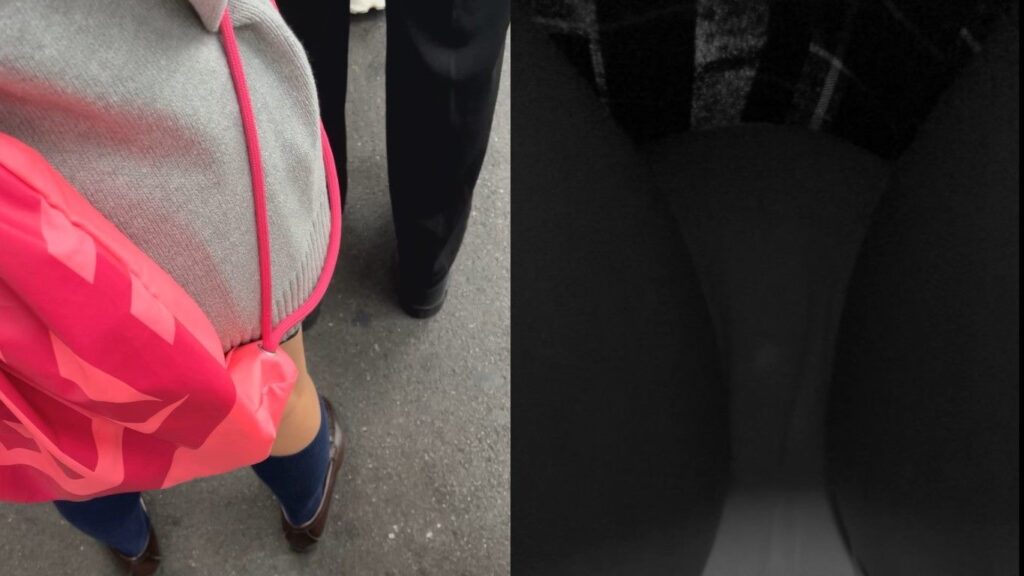 [Gcolle-PPV-1001229]素人プレイ日記２９１TRAIN目★超ミニスカのワカメちゃん女子の生態 