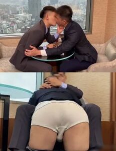 [LAXD-PPV-4W9UZSmkKZXJ6MuGUGvgHhM]ホテルで商談中に物欲しそうな顔をしているから誘ってみたら、スーツで盛る男たち。