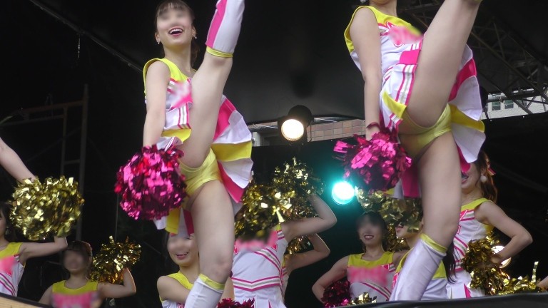 [Pcolle-PPV-2779586a23ea8b3fef6]【再販】【4K】三傑の必撮ローアン撮り！食い込み演技に大行列なチアダンス