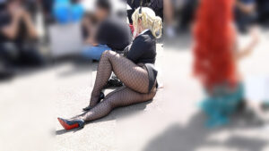 [Pcolle-PPV-2797456a64223f658f6]スケベバニー大集合！むっちりどっしり！モデル体型！ハミマン！コスプレイベントはよりどりみどりのエロバニーだらけ！　コスイベ撮影7